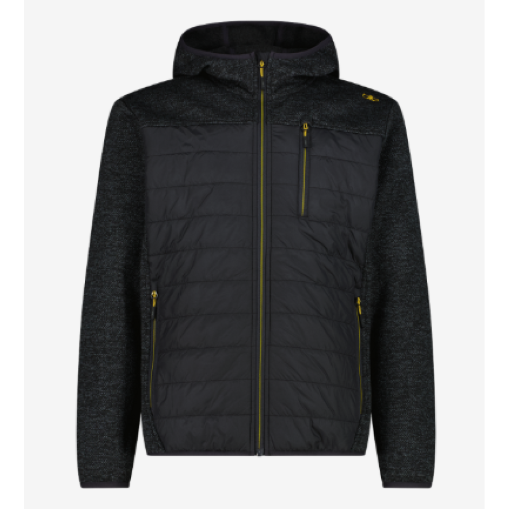 CMP - PILE FULL ZIP CAPPUCCIO